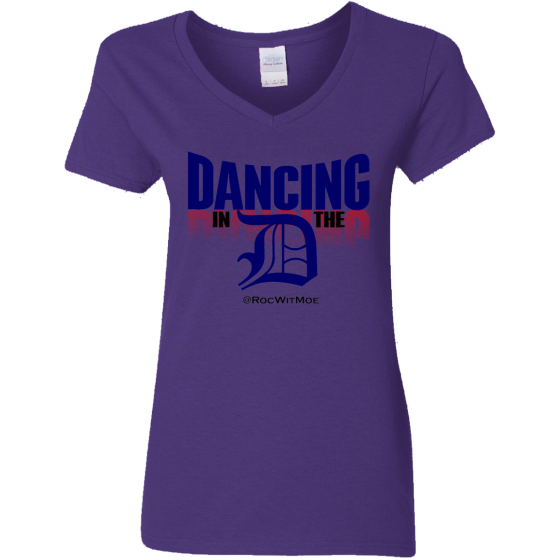 G500VL Ladies' 5.3 oz. V-Neck T-Shirt